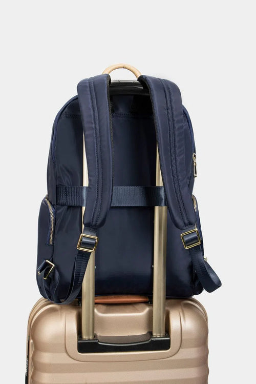 BOLSO TIPO TULA MORRAL EN LONA CON LLAVERO EN SINTETICO