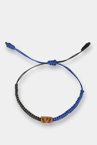 MANILLA SEATLE EN HILO ENCERADO TEJIDO APLIQUE EN CUERO VZ