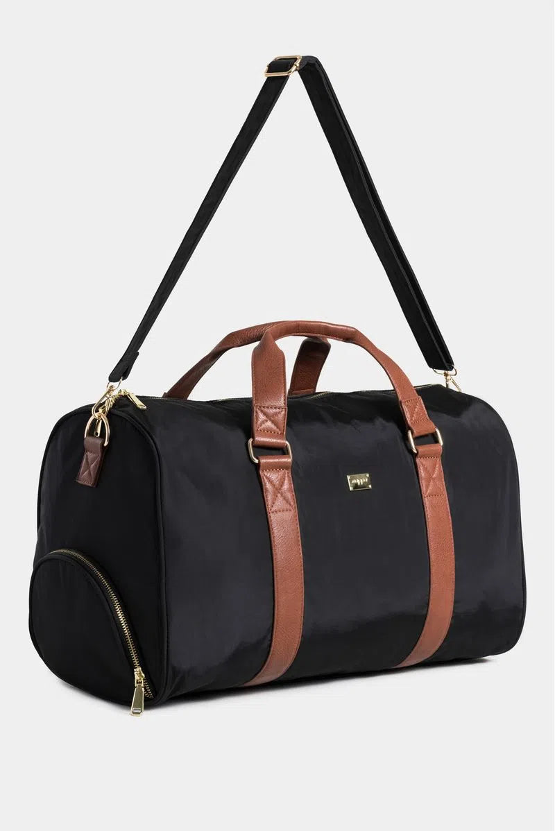 BOLSO DE GRAN CAPACIDAD EN TEXTIL CON CARGADERAS DE MANO EN SINTETICO