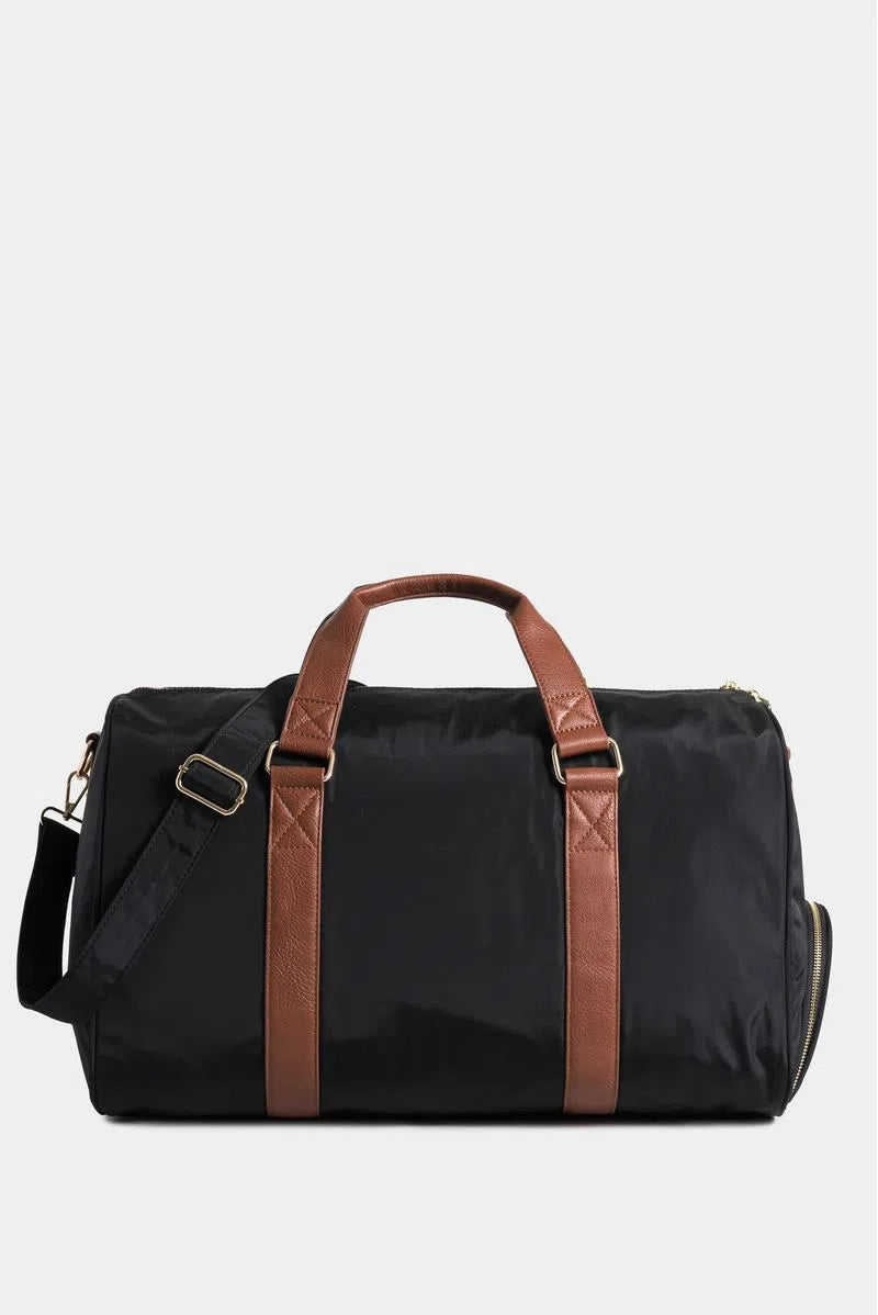 BOLSO DE GRAN CAPACIDAD EN TEXTIL CON CARGADERAS DE MANO EN SINTETICO