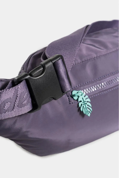 RIÑONERA FICUS BOTANICAL EN TEXTIL ESTAMPADO GRANDE