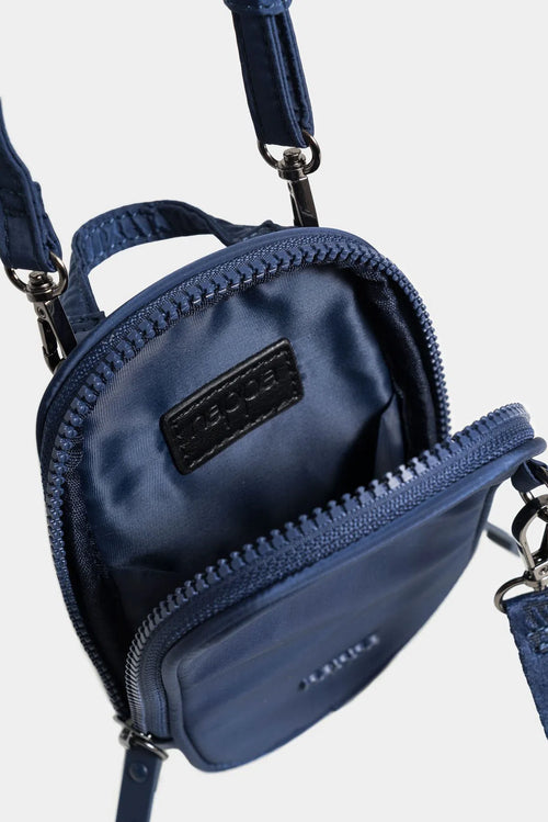 BOLSO TIPO MANOS LIBRES NAKAI S BASIC, PEQUEÑO EN TEXTIL CON JALADERAS EN CAUCHO