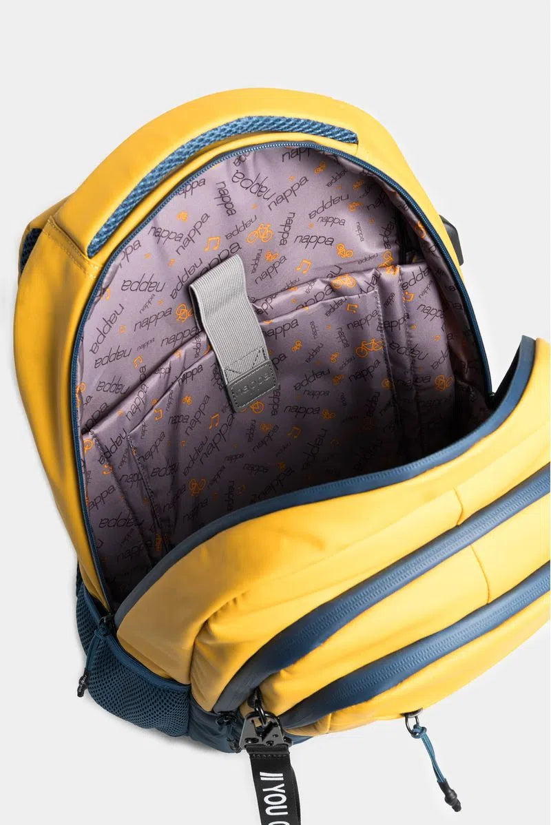 TULA MORRAL HAWKING BLOCK EN LONA CON CIERRES EN CONTRASTE