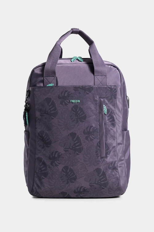 BOLSO TIPO TULA MORRAL VERA BOTANICAL EN TEXTIL ESTAMPADO