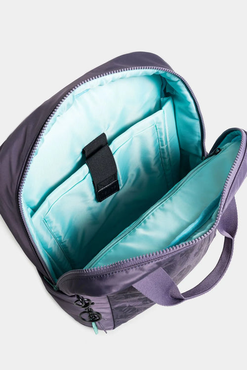 BOLSO TIPO TULA MORRAL VERA BOTANICAL EN TEXTIL ESTAMPADO