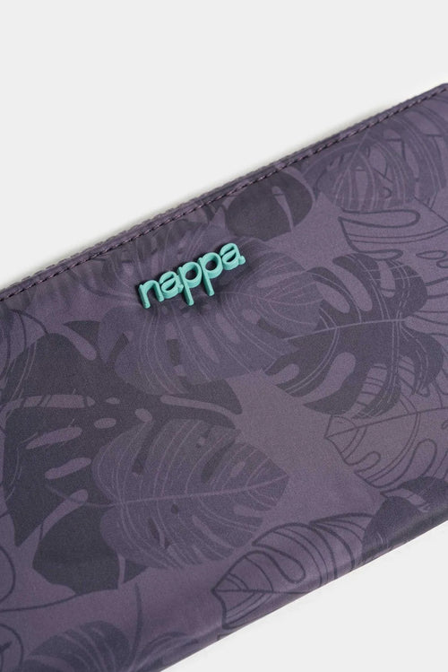 BILLETERA PORTACHEQUERA VERA BOTANICAL EN TEXTIL ESTAMPADO DE APERUTA COMPLETA