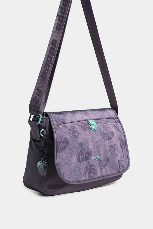 MANOS LIBRE PARA MUJER EN TEXTIL ESTAMPADO JADE BOTANICAL CON TAPA
