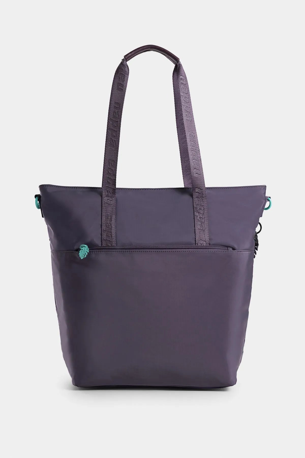 SHOPPING LYRATA BOTANICAL EN TEXTIL ESTAMPADO CON HEBILLAS DECORATIVAS