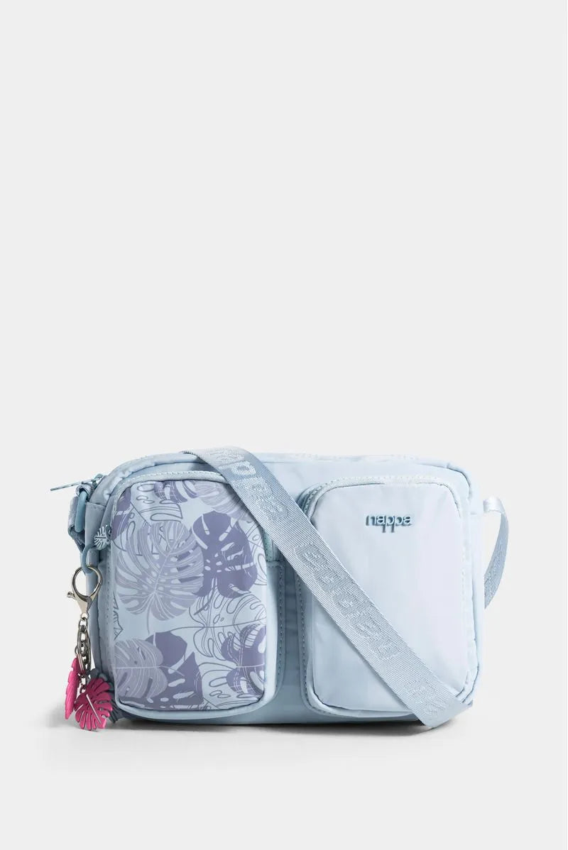 MANOS LIBRE PARA MUJER EN TEXTIL FICUS BOTANICAL CON BOLSILLOS EXTERNOS