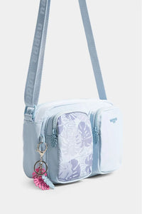 MANOS LIBRE PARA MUJER EN TEXTIL FICUS BOTANICAL CON BOLSILLOS EXTERNOS