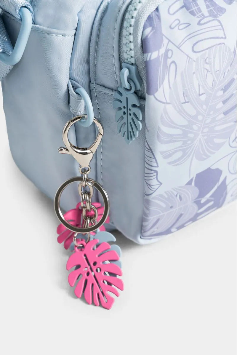 MANOS LIBRE PARA MUJER EN TEXTIL FICUS BOTANICAL CON BOLSILLOS EXTERNOS