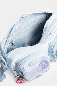 MANOS LIBRE PARA MUJER EN TEXTIL FICUS BOTANICAL CON BOLSILLOS EXTERNOS