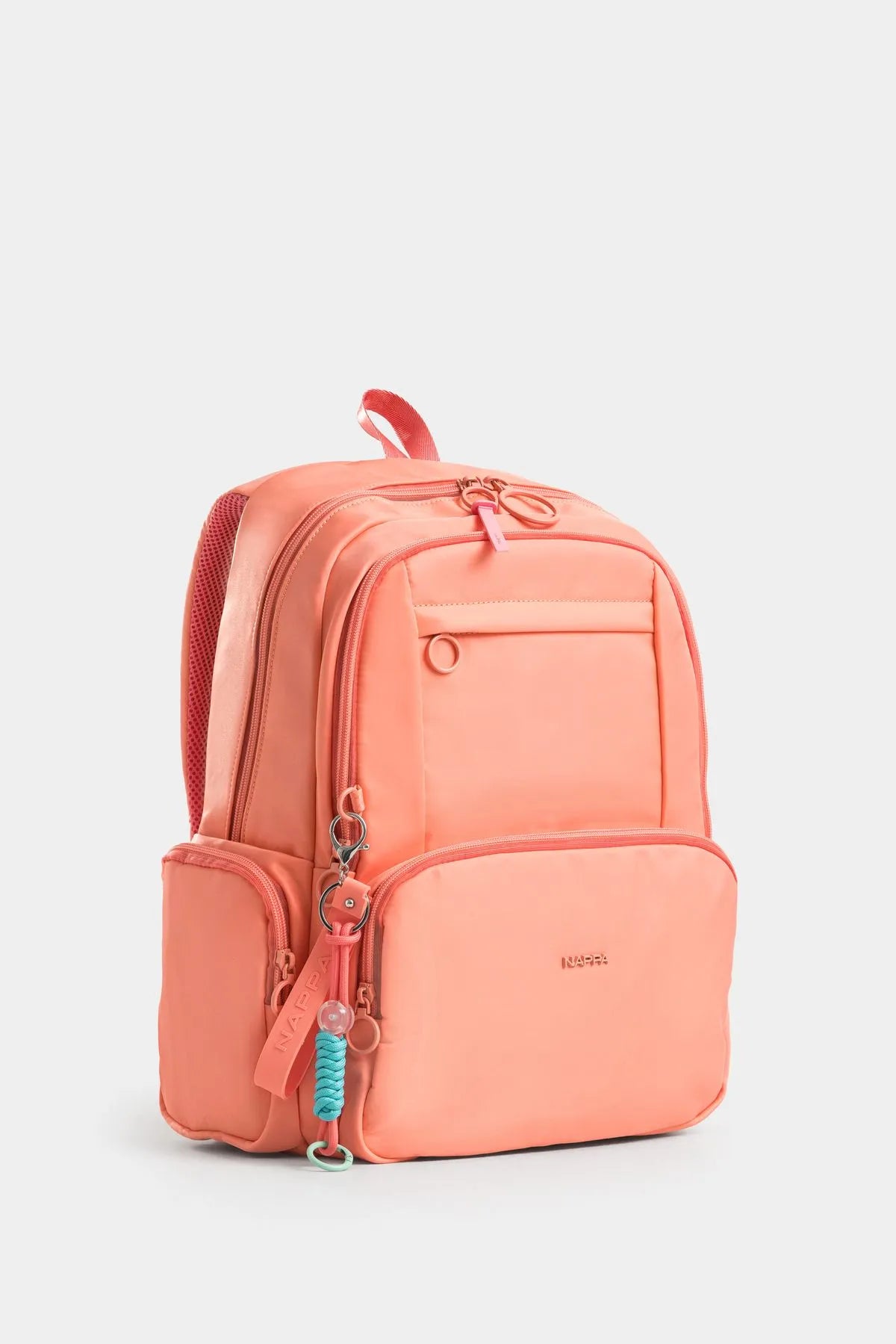BOLSO TIPO MORRAL GRANDE CON CIERRES TRANSLÚCIDOS
