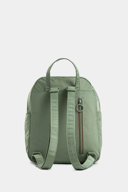 BOLSO TIPO MORRAL PEQUEÑO CON CIERRES TRANSLÚCIDOS
