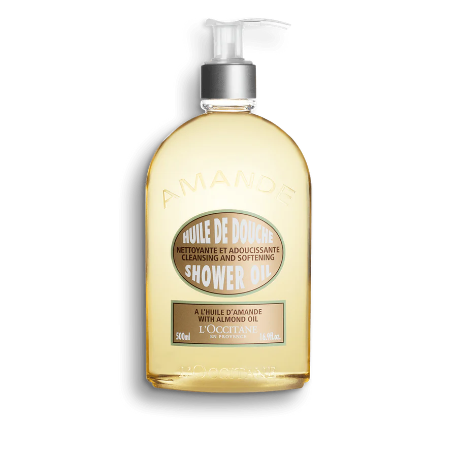 Aceite de ducha de almendra tamaño grande