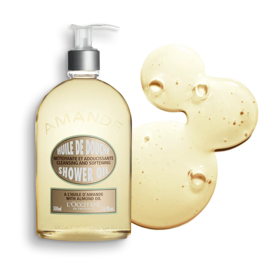 Aceite de ducha de almendra tamaño grande