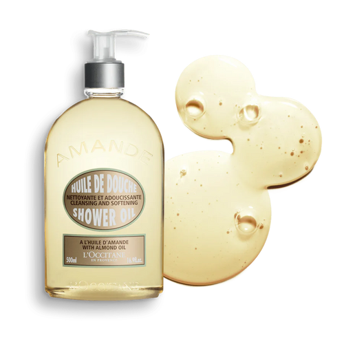 Aceite de ducha de almendra tamaño grande