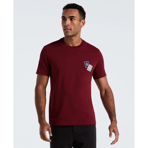 GK-F2555605 PLAYERA ESTAMPADA COLOR VINO