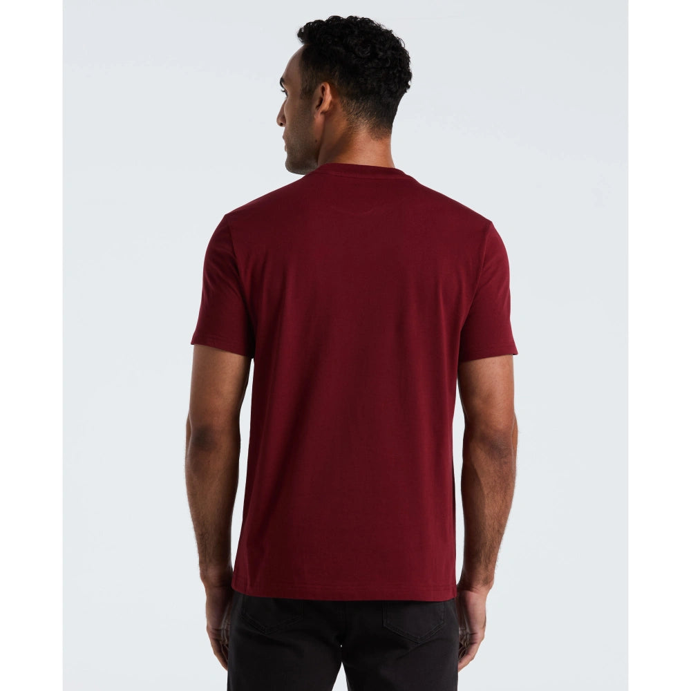 GK-F2555605 PLAYERA ESTAMPADA COLOR VINO