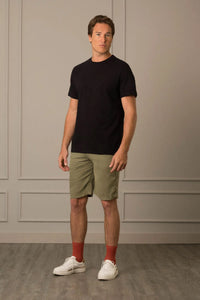 Camiseta peru cuello redondo para hombre  básica jersey