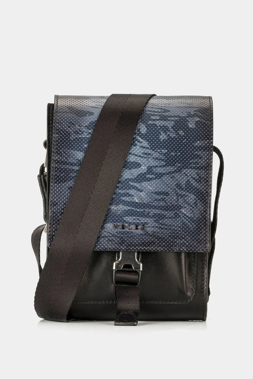 Manos libres estampado digital de cuero para hombre tapa texturizada