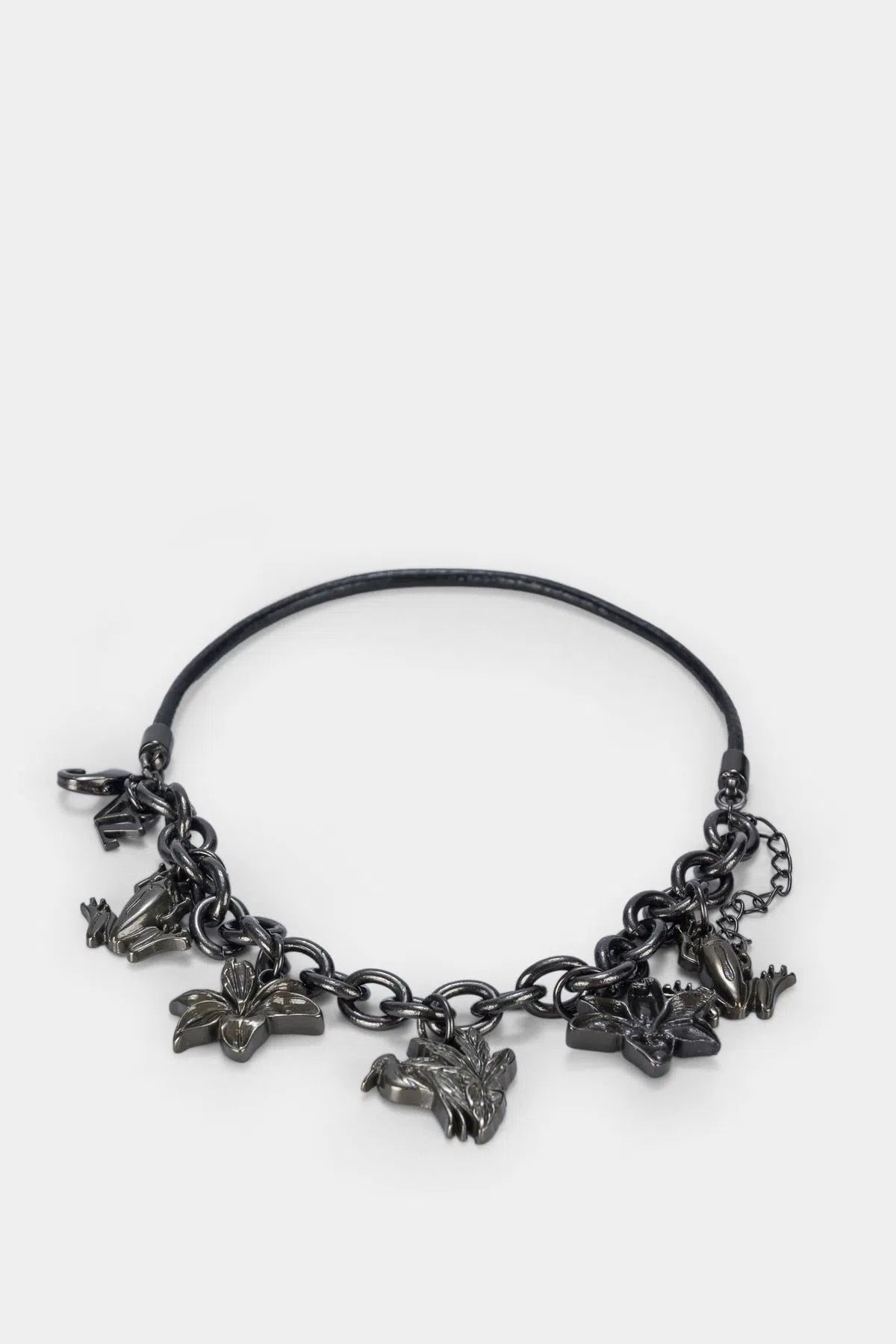 PULSERA VENUS EN CUERO Y METAL PARA MUJER CHARMS