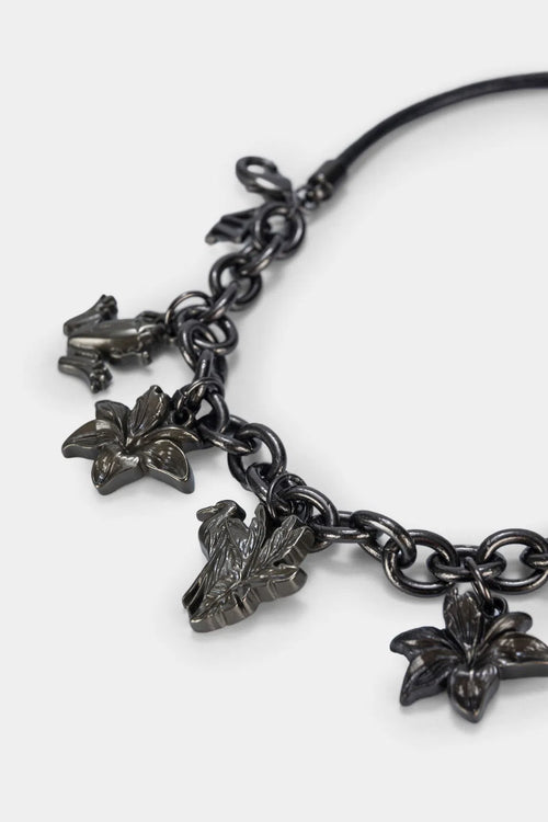 PULSERA VENUS EN CUERO Y METAL PARA MUJER CHARMS