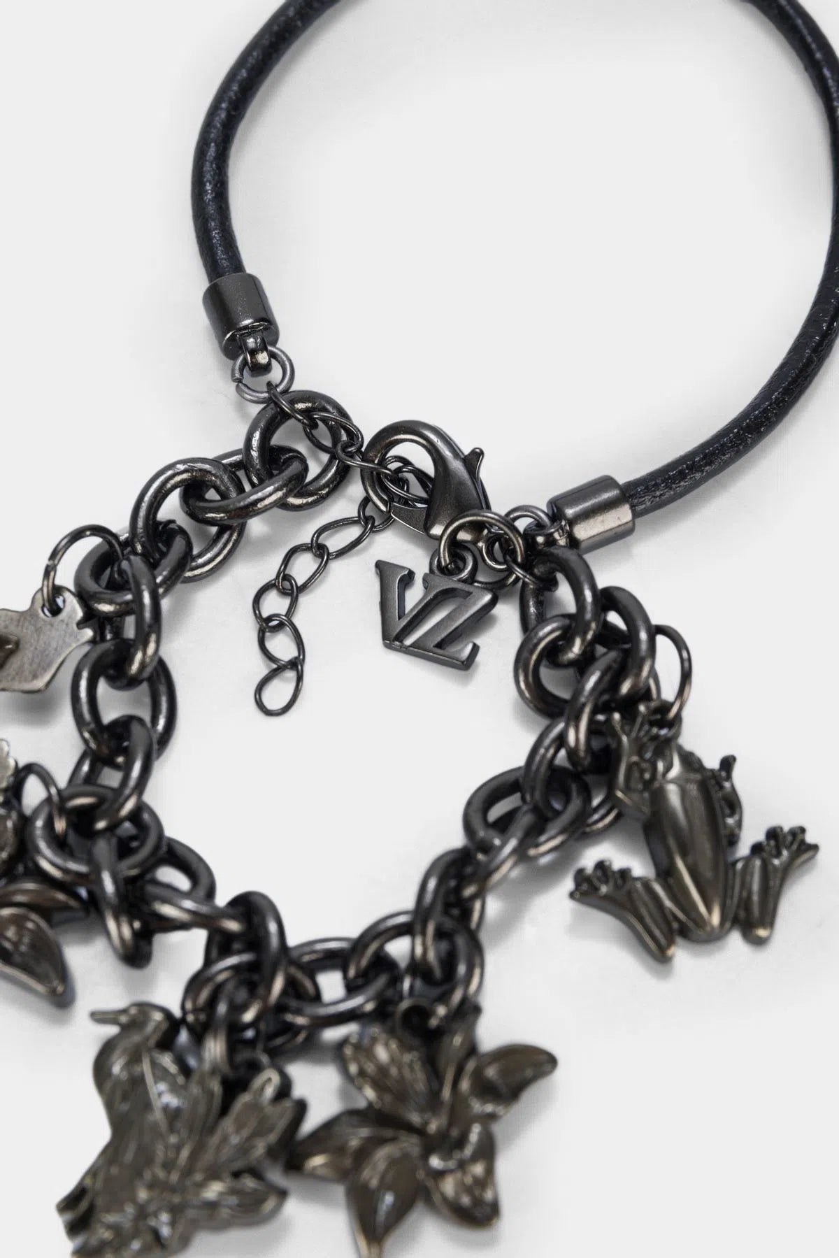 PULSERA VENUS EN CUERO Y METAL PARA MUJER CHARMS