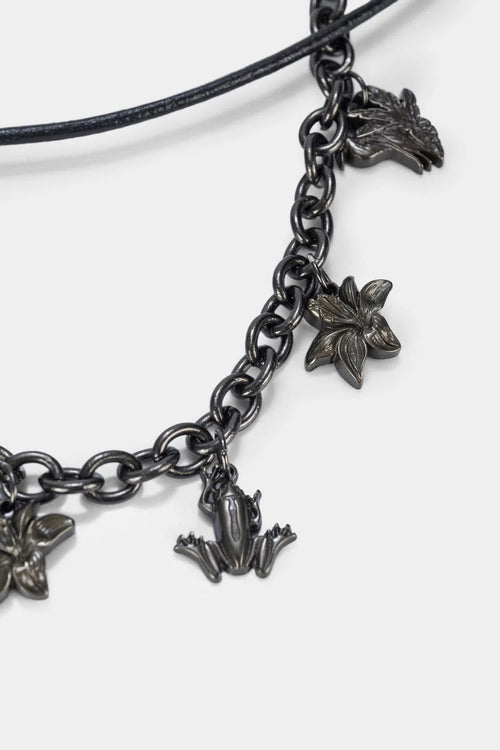 COLLAR SATURNO PARA MUJER CHARMS DECORATIVOS