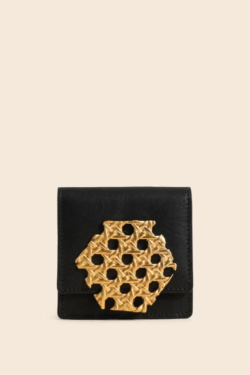 MONEDERO PISTACHO DE CUERO PARA MUJER LAFAURIE