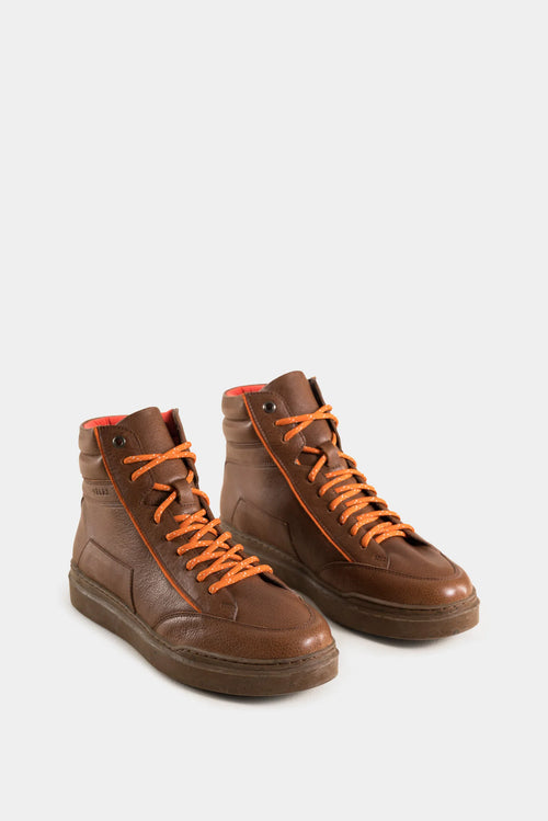 BOTA ÁRIDA DE CUERO LISO PARA HOMBRE SILUETA CASUAL DEPORTIVA