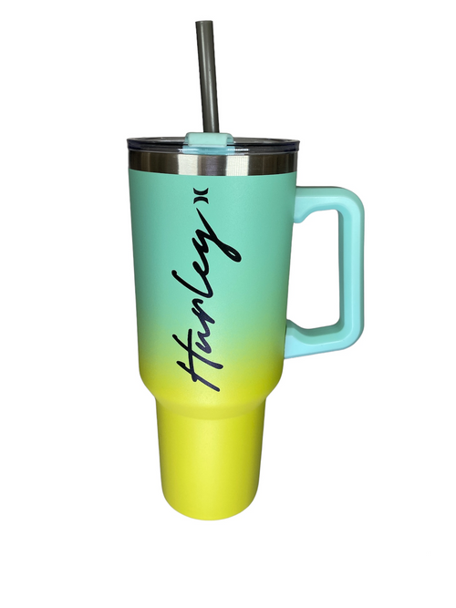TAZA TÉRMICA DE ACERO INOXIDABLE 40 ONZAS ACCESORIOS