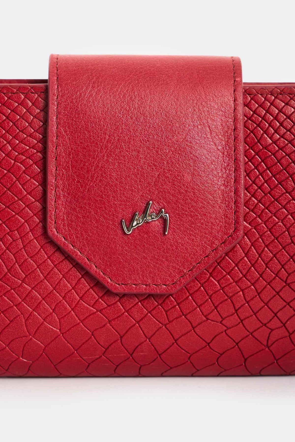 BILLETERA PORTA CHEQUERA DE CUERO GRABADO PARA MUJER EXTRAVAGANZA