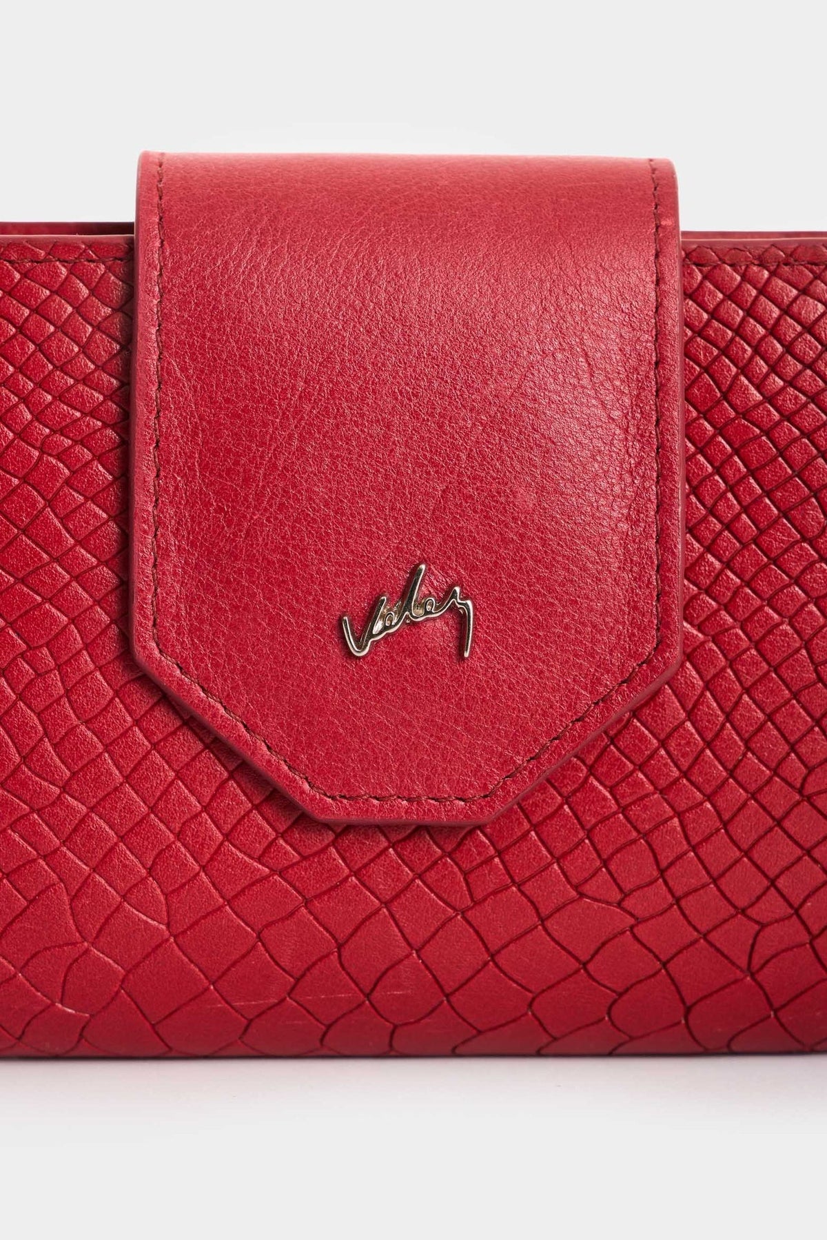 BILLETERA PORTA CHEQUERA DE CUERO GRABADO PARA MUJER EXTRAVAGANZA