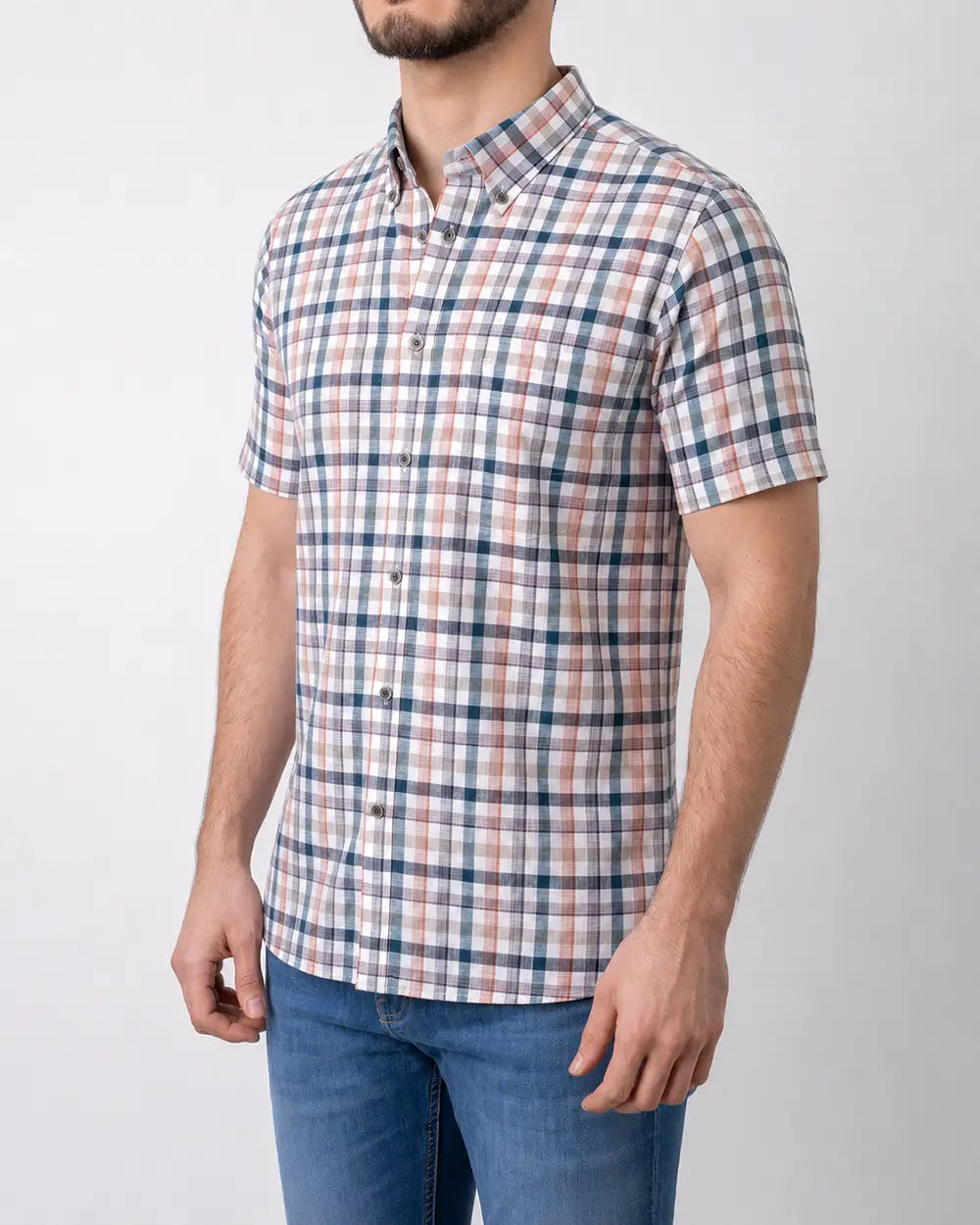 CP-0208902 Camisa cuadros regular fit