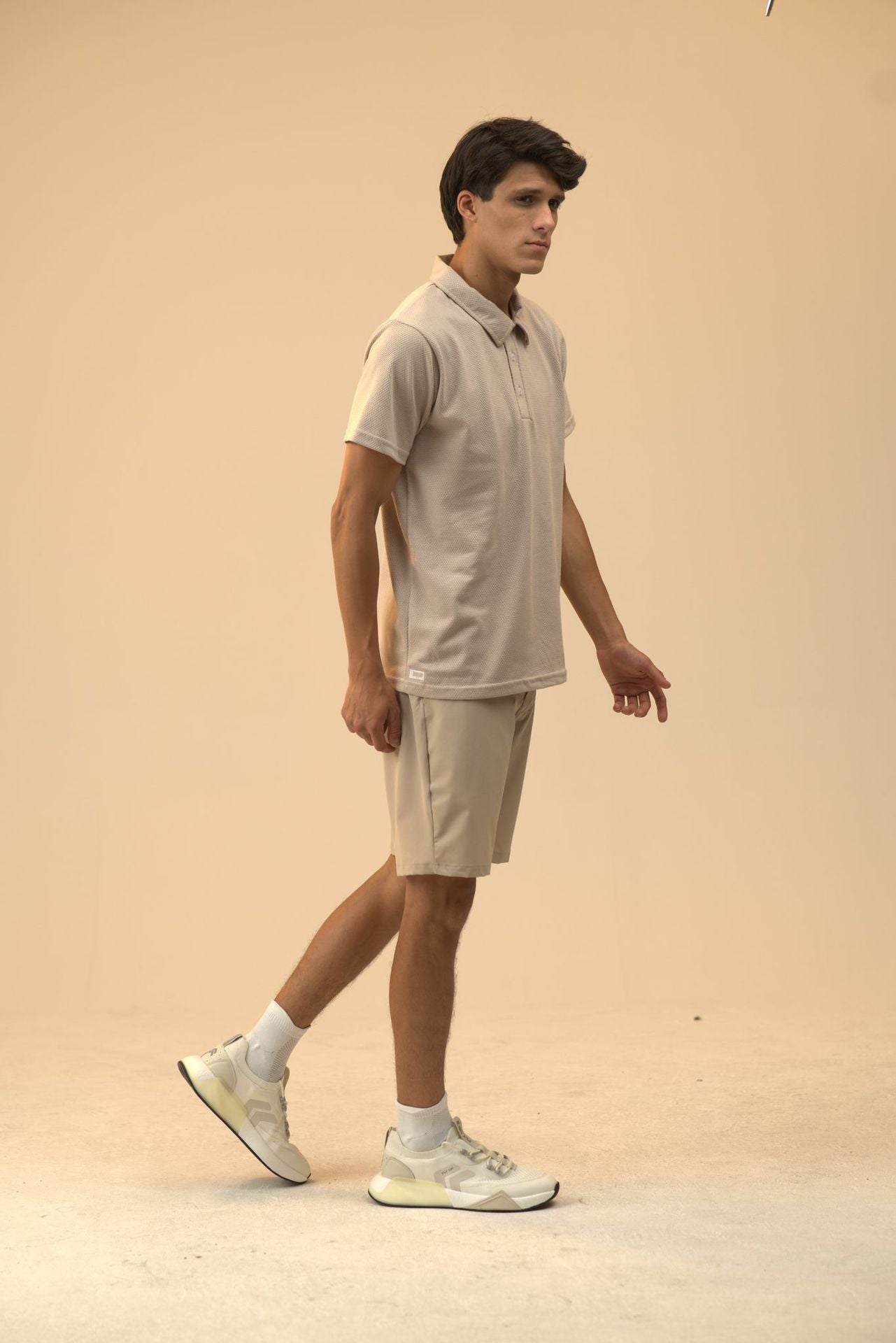 Camisa polo textura