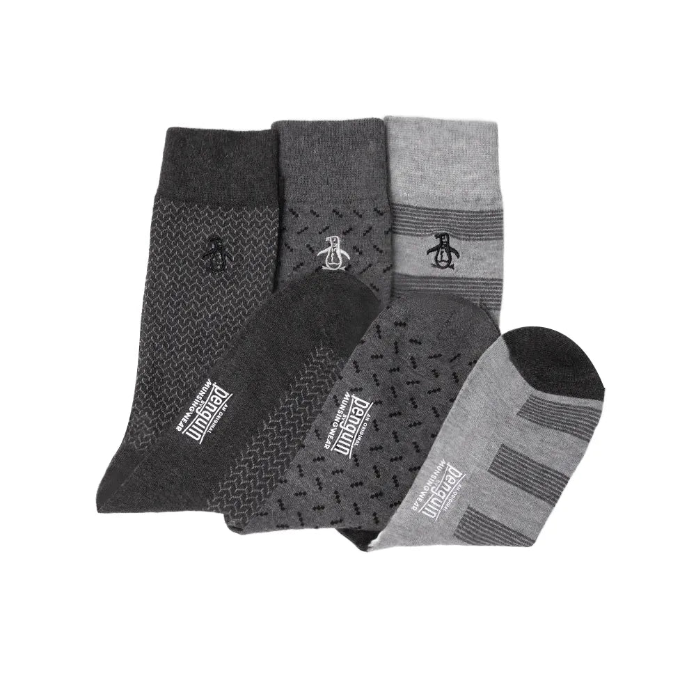 GE-T1018GRY CALCETINES BASICO TRIPACK