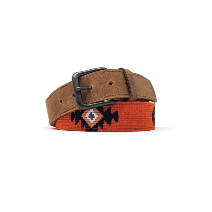 Santa Catarinare Red Woven Belt