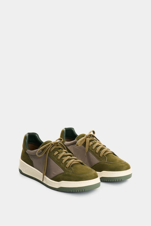1038608 Sneackers de cuero y textil para hombre Gael
