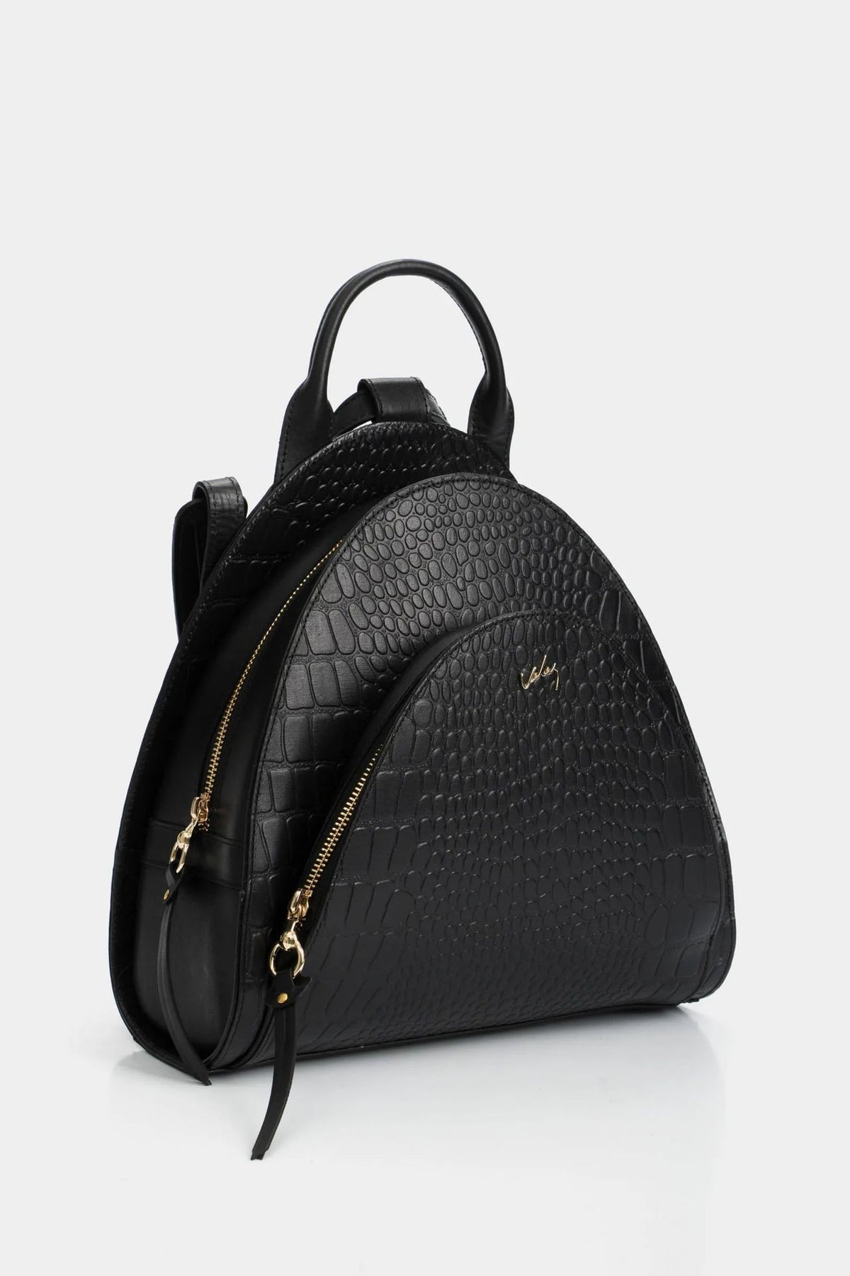 1023041 Mochila de cuero grabado