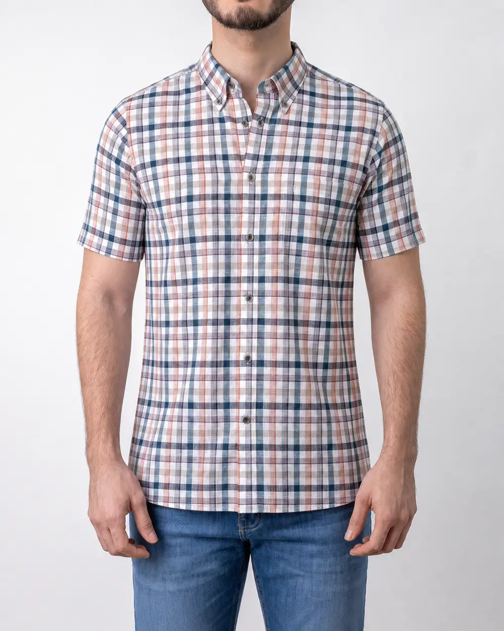 CP-0208902 Camisa cuadros regular fit