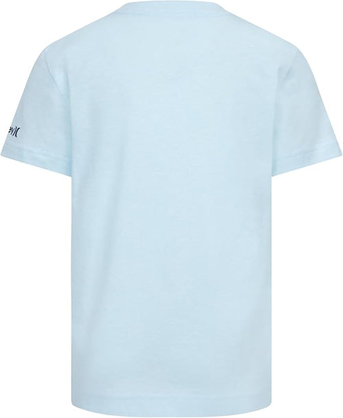Hurley Camiseta con póster escénico para niños