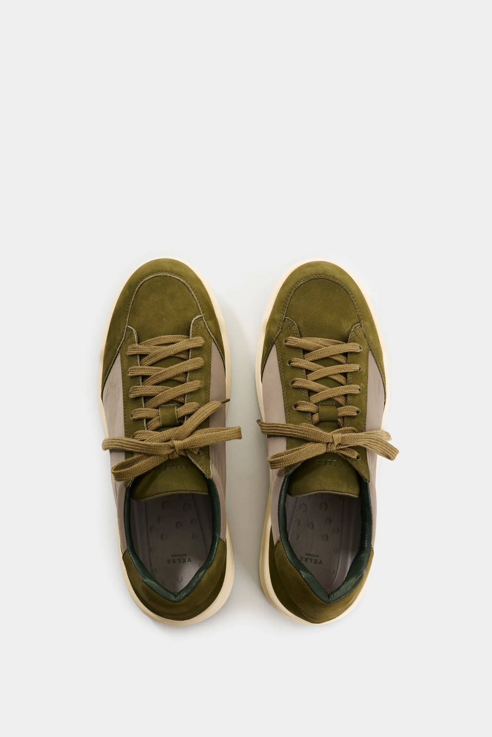 1038608 Sneackers de cuero y textil para hombre Gael