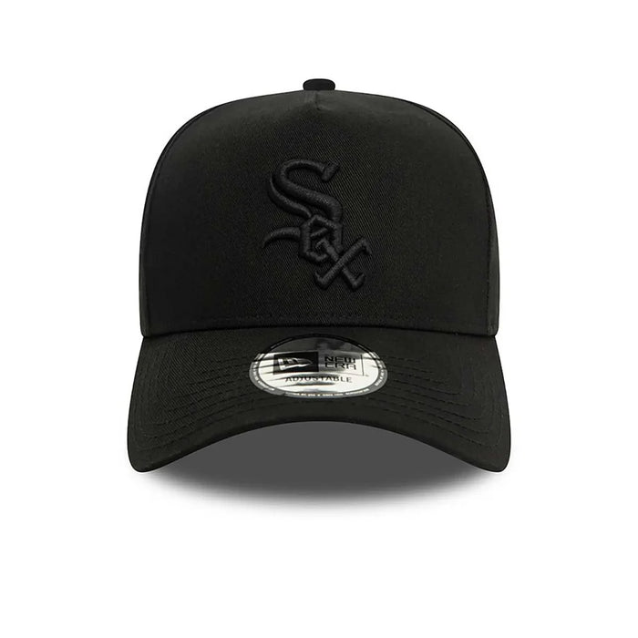 Chicago White Sox Monochrome Black 9FORTY E-Frame Adjustable Cap