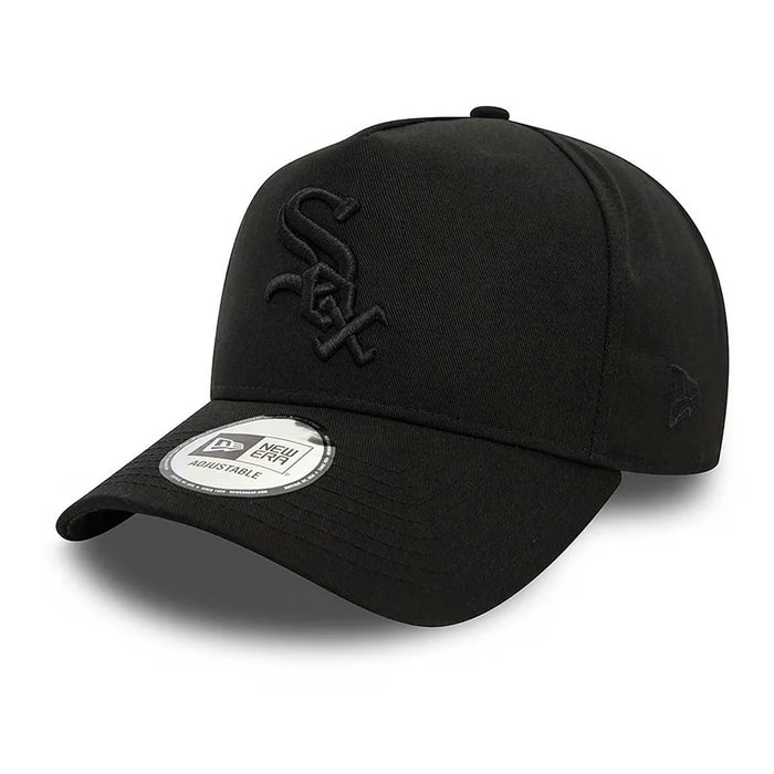 Chicago White Sox Monochrome Black 9FORTY E-Frame Adjustable Cap