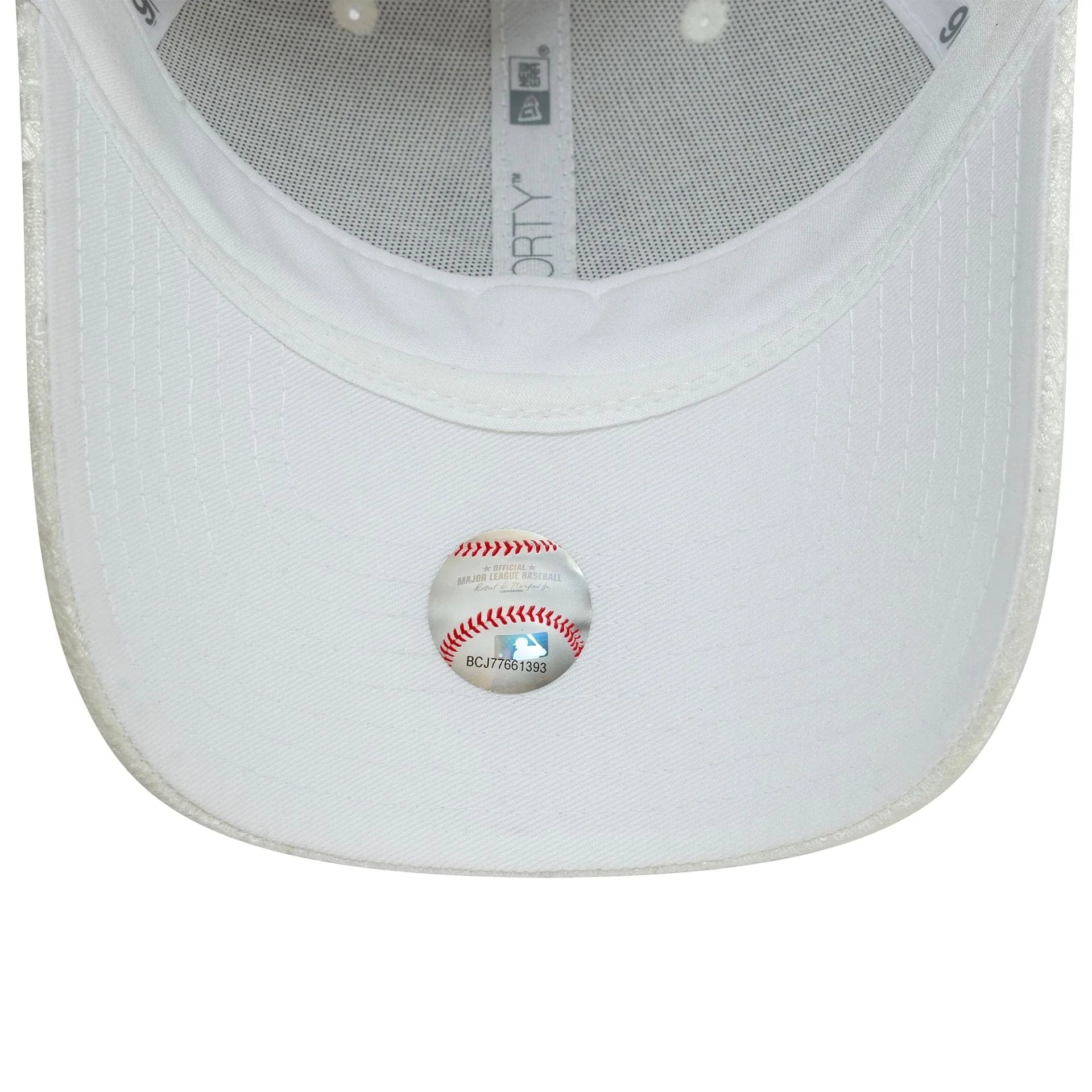 Gorra 9FORTY blanca de encaje New York yankees mujer