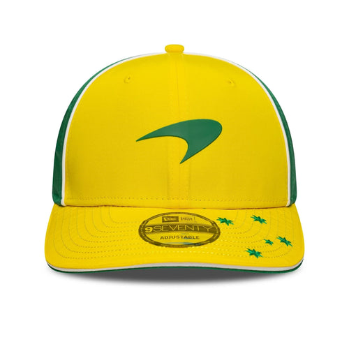 McLaren Racing Oscar Piastri Australia Race Special Green 9SEVENTY Stretch Snap Adjustable Cap