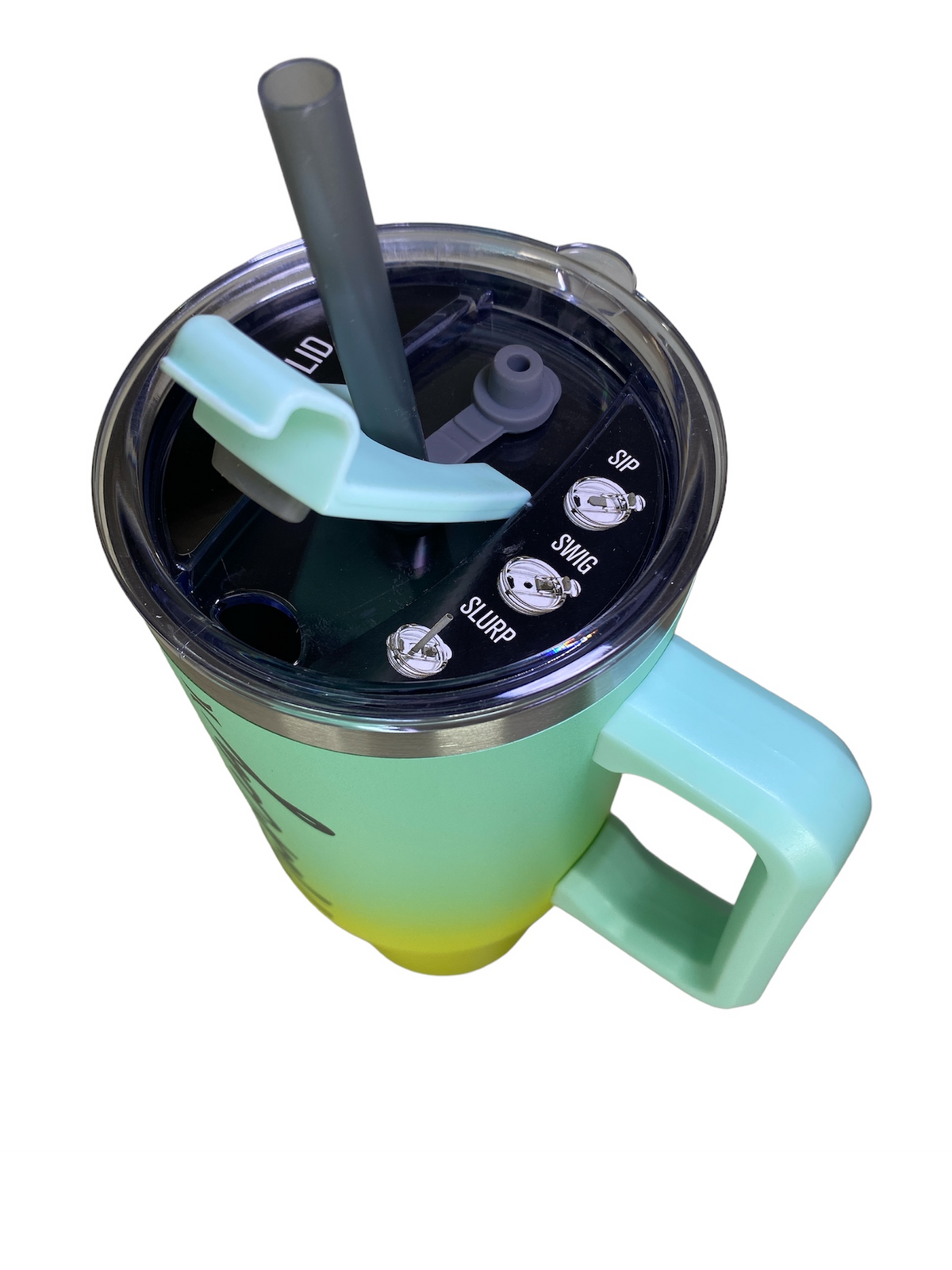 TAZA TÉRMICA DE ACERO INOXIDABLE 40 ONZAS ACCESORIOS