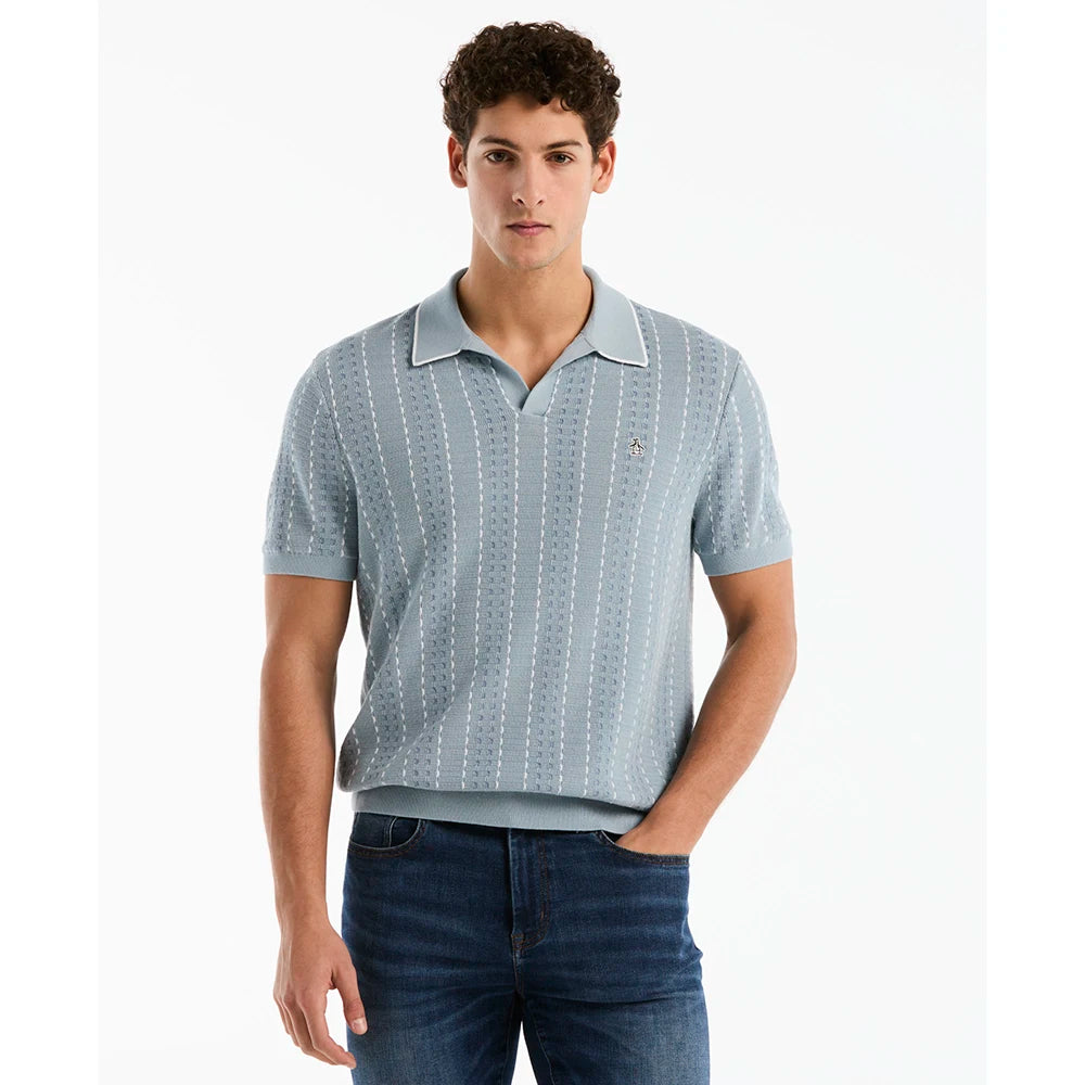 GG-M2600468 JERSEY POLO DE MANGA CORTA CON CUELLO JOHNNY