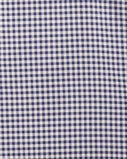 PK-0001101 Camisa de vestir slim fit minicheck bambú stretch gris
